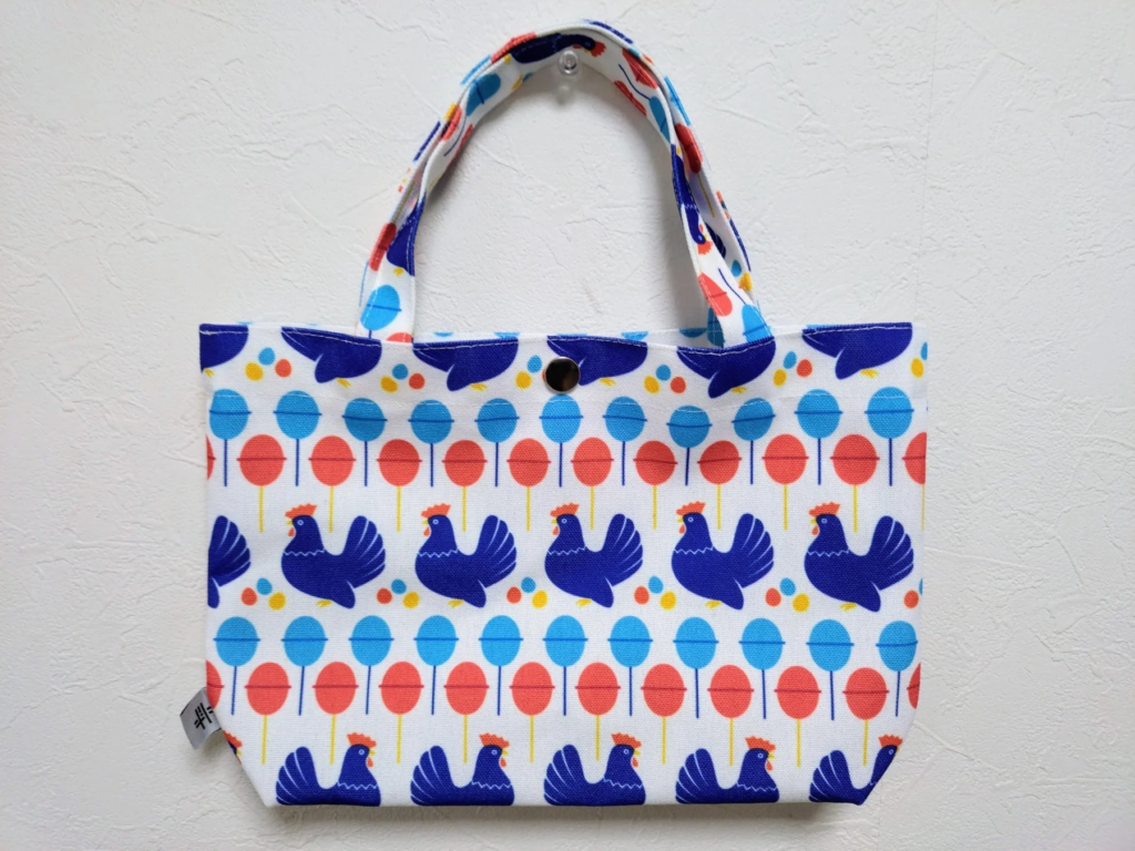 ニワトリとロリポップのトートバッグ