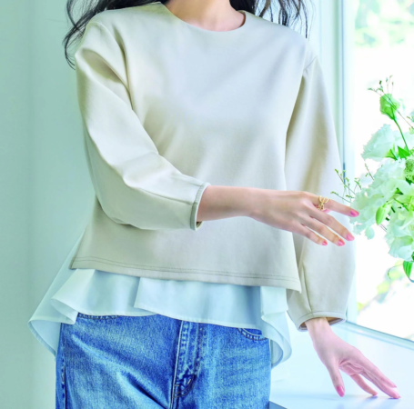 イロプライムのプルオーバー