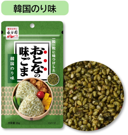 おとなの味ごま 韓国のり味 パッケージイメージ