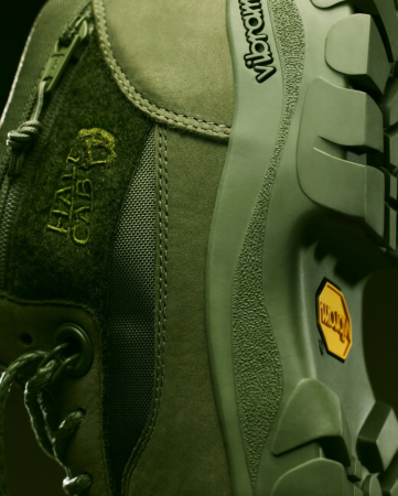 OTW Half Cab SP Boot (OAMC Olive) クローズアップ