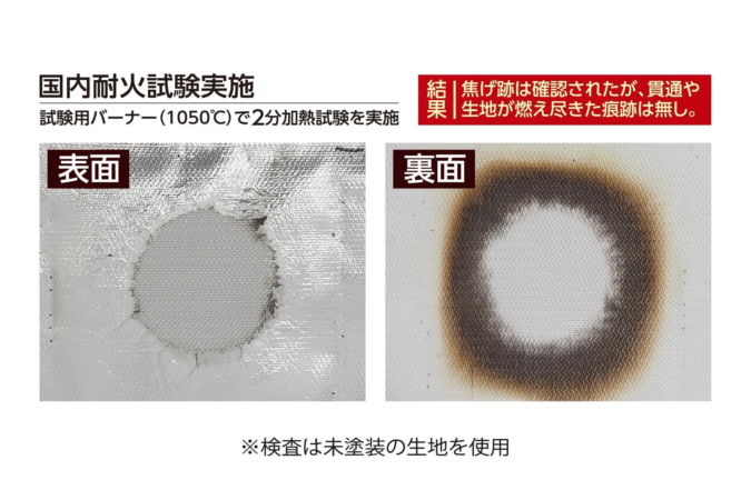 国内耐火試験結果