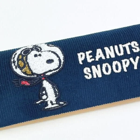 アストロノーツスヌーピーの刺繍アップ