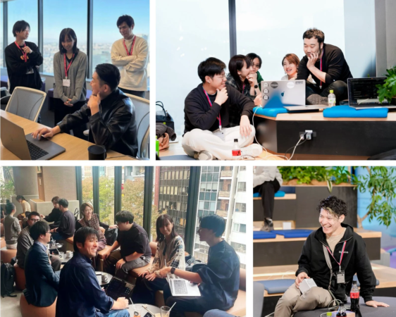 オフィスでの作業風景