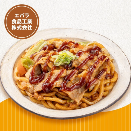 エバラ焼肉のたれ使用 焼うどん