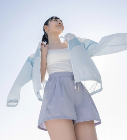 軽量はっ水パーカー