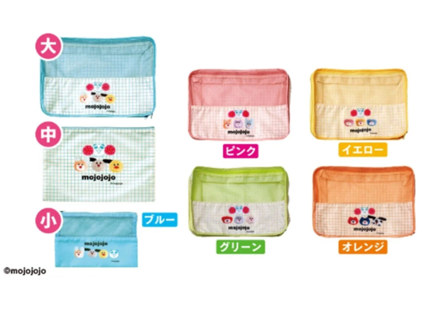 mojojojoコラボ チアパンダトラベルポーチ 3点セット