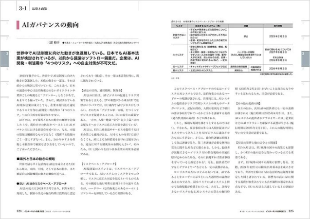 AIガバナンスの動向に関する記事の一部