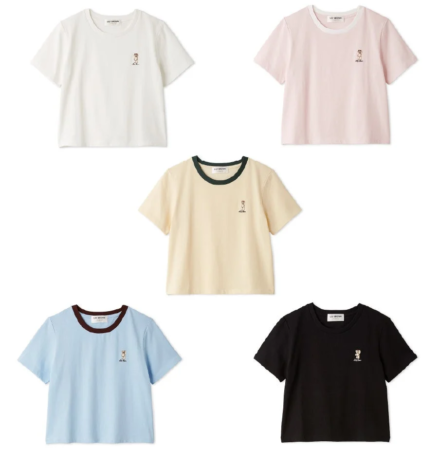 【接触冷感】【Lily Bear】コンパクトTシャツ