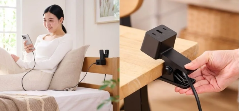 クリップ型AC充電器