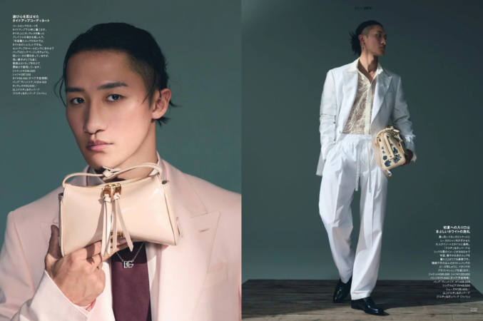 岩本 照さんがドルチェ＆ガッバーナの最新ルックを披露