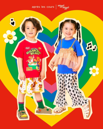 カラフルでポップなキッズファッション