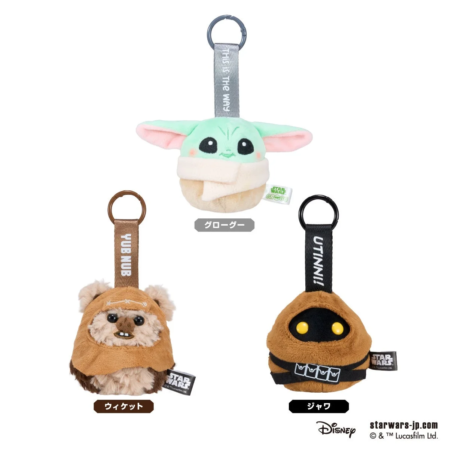 スター・ウォーズ ぬいコロンキーホルダー 3種