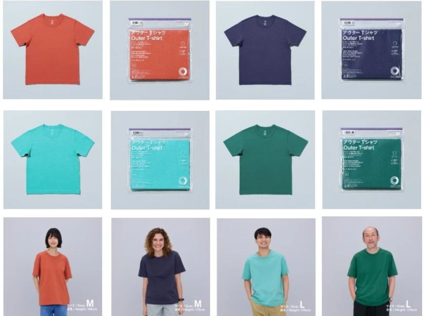 アウターTシャツの商品群