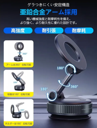グラつきにくい安定構造