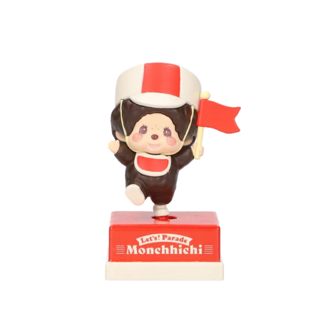 旗を振るモンチッチくん