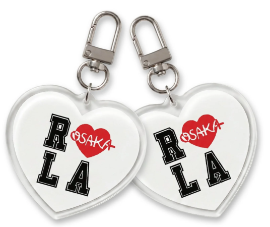 R♥LAアクリルキーリング 大阪限定デザイン