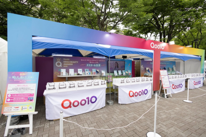 Qoo10ブースの様子