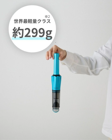 手で持っている様子