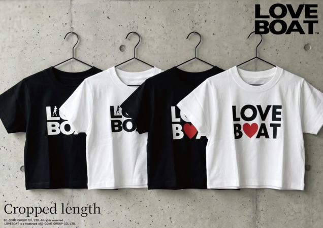 LOVEBOAT クロップド丈Tシャツ