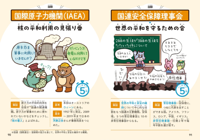 IAEAと国連安全保障理事会の解説例