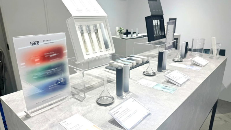 HÄZE Tokyo 香りの選び方と製品展示