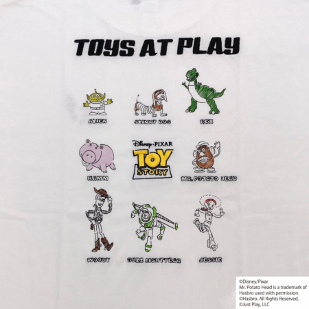 トイ・ストーリー 後並びＴシャツ