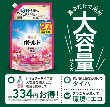 P&G ボールド ジェル 詰替