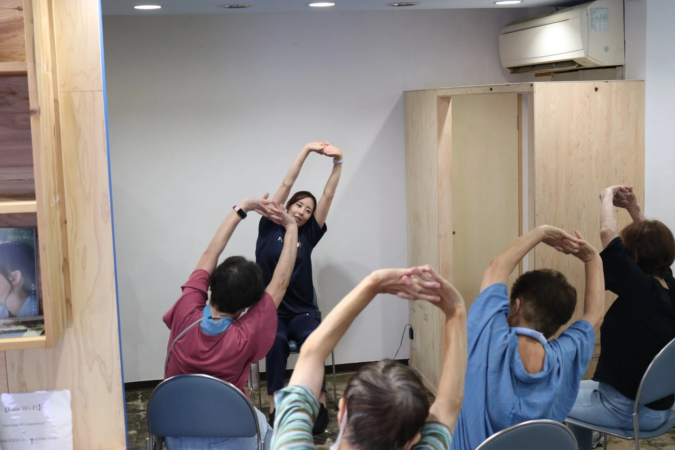 運動の様子