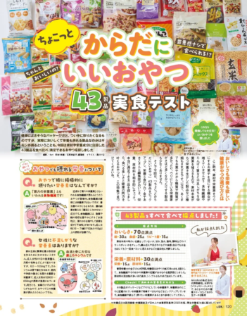 ちょこっとからだにいいおやつ43製品実食テスト