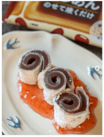 あんこを使った和風スイーツの画像