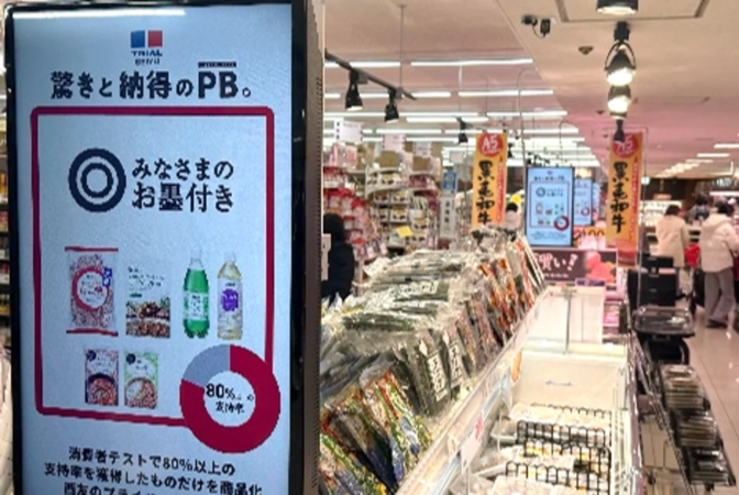 インストアサイネージ