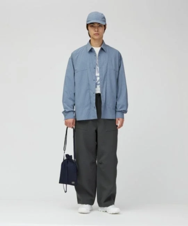 KASURI Ripstop Shirtの着用イメージ