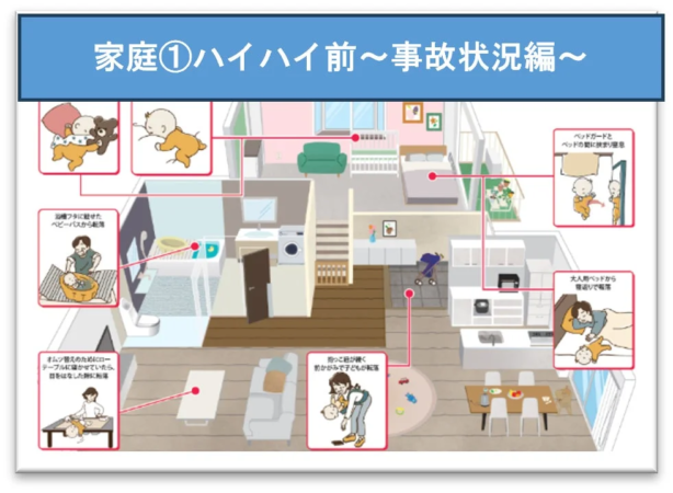 家庭①ハイハイ前〜事故状況編〜