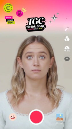 TikTok Shop画面