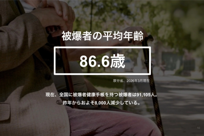 被爆者の平均年齢