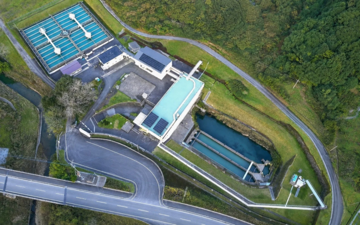 工業用水道施設浄水場太陽光発電設備