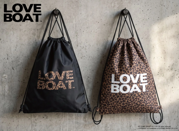 LOVEBOAT 巾着ナップサック デザイン