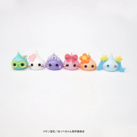 カラフルなほっぺちゃんフィギュア