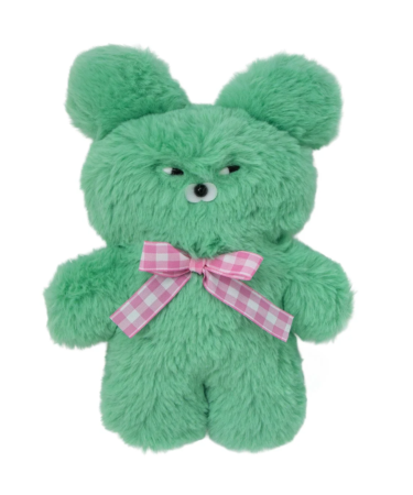 WASABI BEAR ぬいぐるみ M（グリーン）