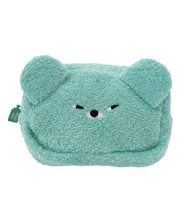 WASABI BEAR ふわふわフェイスコスメポーチ（WASABI BEAR）