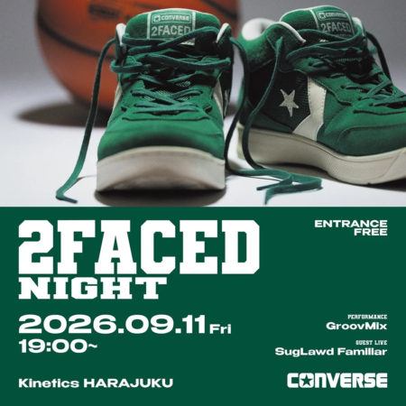CONVERSE 2FACED Night イベント告知