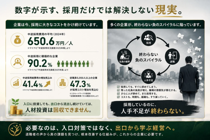 採用だけでは解決しない現実