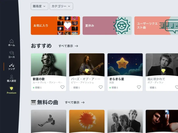 アプリ『Piano Sphere』の画面イメージ