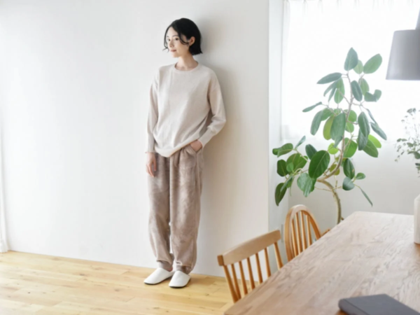 はく毛布