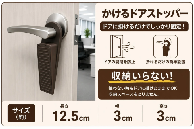 室内用 クサビ型 ドアストッパー